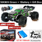 4WD 1:16 80KM/H Super Brushless 50KM/H Brushed RC Car 4x4 Off Road Remote Control High Speed Drift Racing Truck Buggy Toy Gift