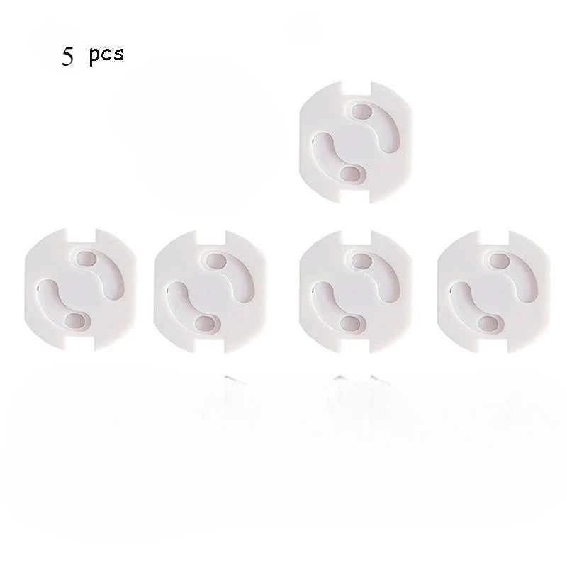 10pcs Baby Safety Child Electric Socket Outlet Plug Protection Security Two Phase Safe Lock Cover Kids Sockets Cover Plugs