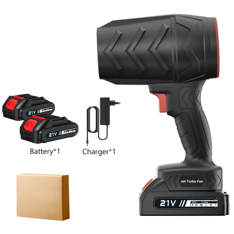 Electric Turbo Fan Blowers Dust Removal Air Blower Cordless Turbo Blower Jet Handheld Power Tools for 21V Makita Lithium Battery