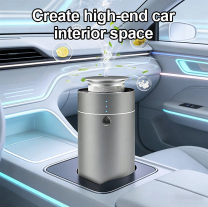Smart Car Aromatherapy Diffuser AI Auto Sensing Start Stop Spray Quick Odor Eliminator Long Lasting Fragrance Home Car Use