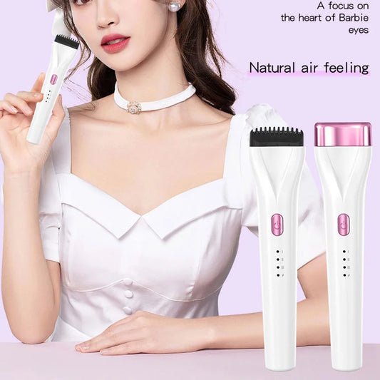 Heated Eyelash Curler Electric 3Modes Eye Lashes Eyelash Grafting Long Lasting Makeup Tools