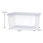 Hot Sale Clear Plastic Reptile Terrarium Ventilated Breeding Box For Lizards Snakes And Small Pets