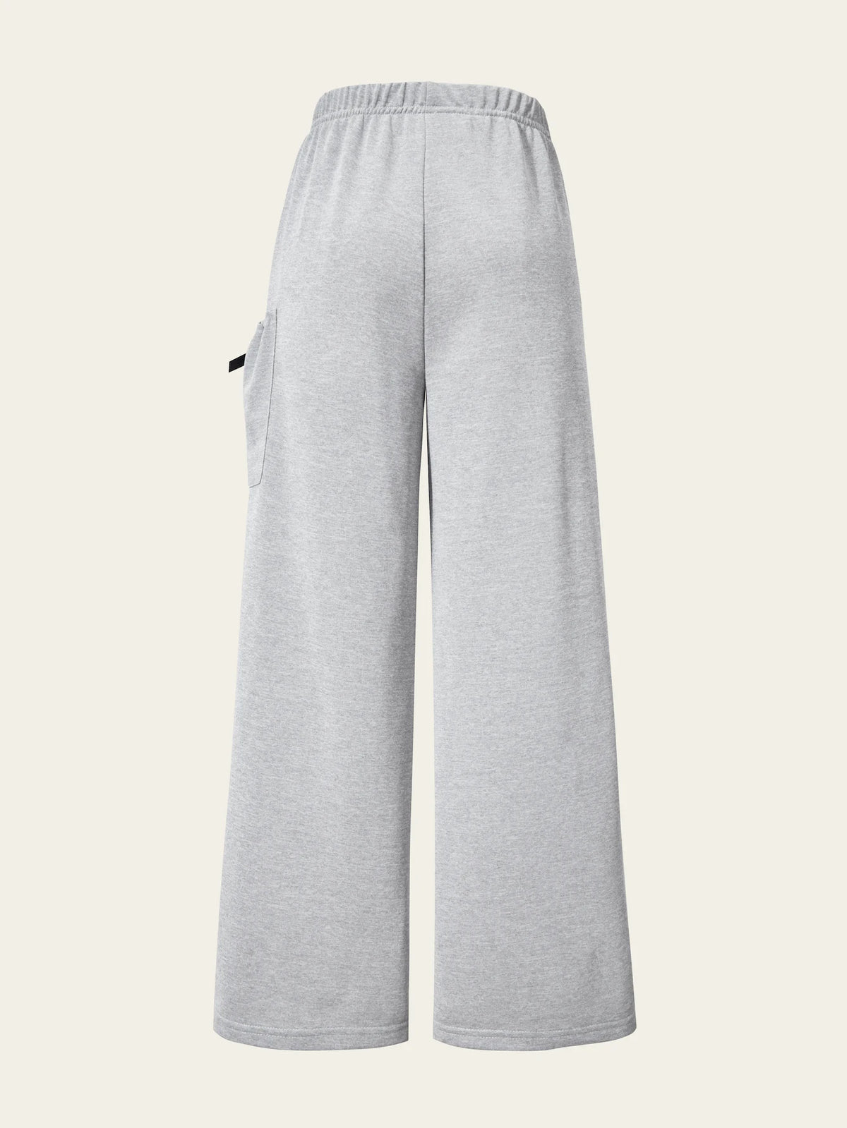 Girls' fashion casual trousers, girls' spring, summer, autumn and winter loose straight-leg pants with a kitten pocket design