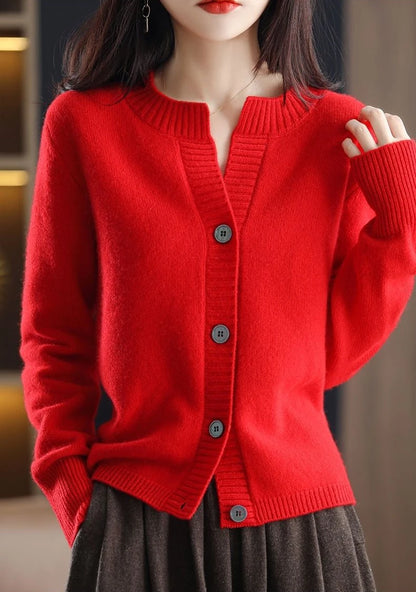 Cardigans Woman Knitted Winter 2025 Trend Fashion Tops Cardigan For Women Sweater Vintage High Quality Sweaters Korean Style