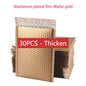 30Pcs Holographic Bubble Mailer Mailing Envelope Thicken Protection Waterproof Padded Bubble Envelopes Pack Bag for Shipping