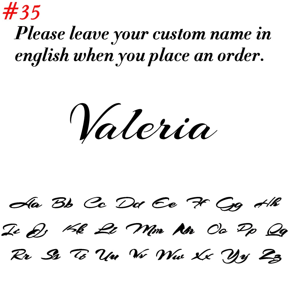 Personalized Customization Name Earrings For Women Stainless Steel Women's Fashion Earrings Jewelry Gift for Lovers