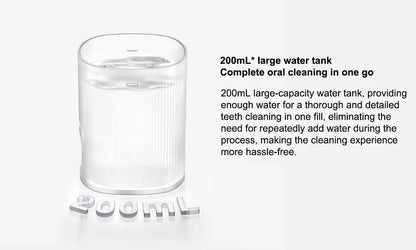 XIAOMI MIJIA MEO705 Portable Oral Irrigator Dental Teeth Whitening Flosser Bucal Tooth Cleaner Waterpulse Water Thread for Teeth