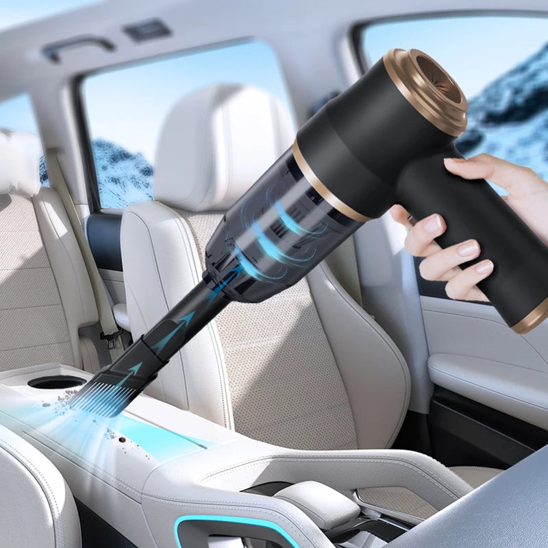 Wireless Car Vacuum Cleaner for Cleaning Bedroom Carpets Portable High Power Function Home Appliance Cleaning Machine