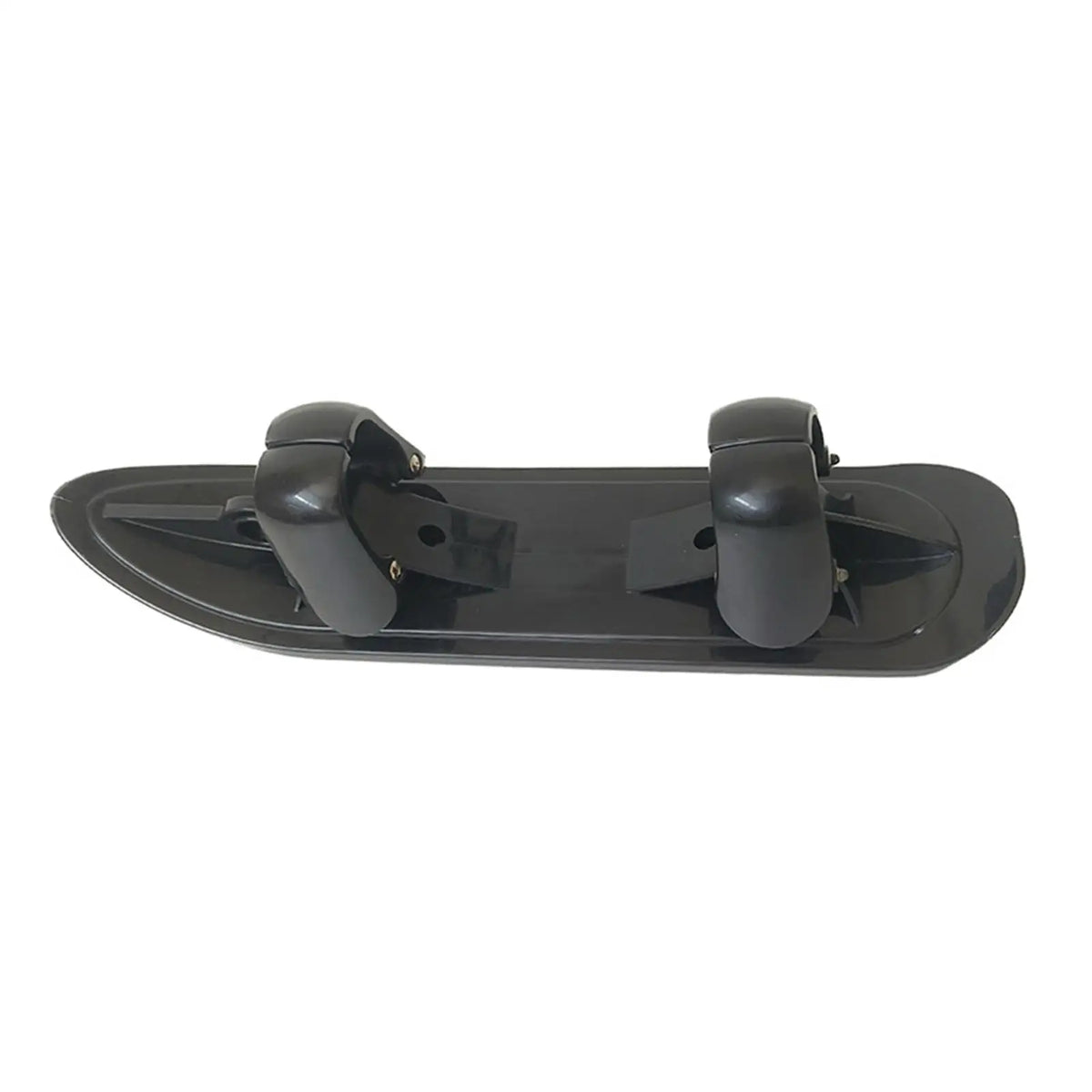 Scooter Ski Sled 2 in 1 Snow Sledge Board Outdoor Winter Snowboards Ski Sled Board for Golf Carts Bike Skiing Attachment
