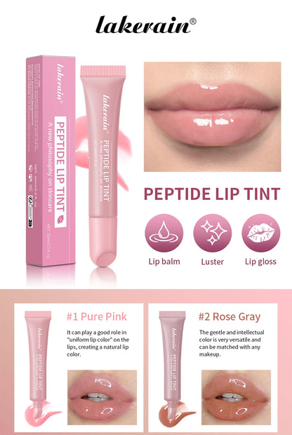 4pcs /set Moisturizing Lip Glaze Mirror Glass Long Lasting Lip Gloss Liquid Lipstick Makeup Glossy Lip Care Cosmetic