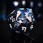 D&D Dice 7 Die Metal DND Dice Set, Weighted Metallic for Dungeons and Dragons Dice Set, Polyhedral D and D Dice Roleplaying Cube