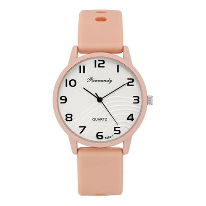 Fashion Arabic Dial Women Watches Simple Silicone Band Ladies Quartz Watch Sports Ladies Clock Wristwatches Reloj Mujer