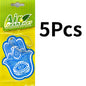 Hamsa Hand Pattern Hanging Car Air Freshener Assorted Fragrance Paper Scent Cards 5‑40 Pcs
