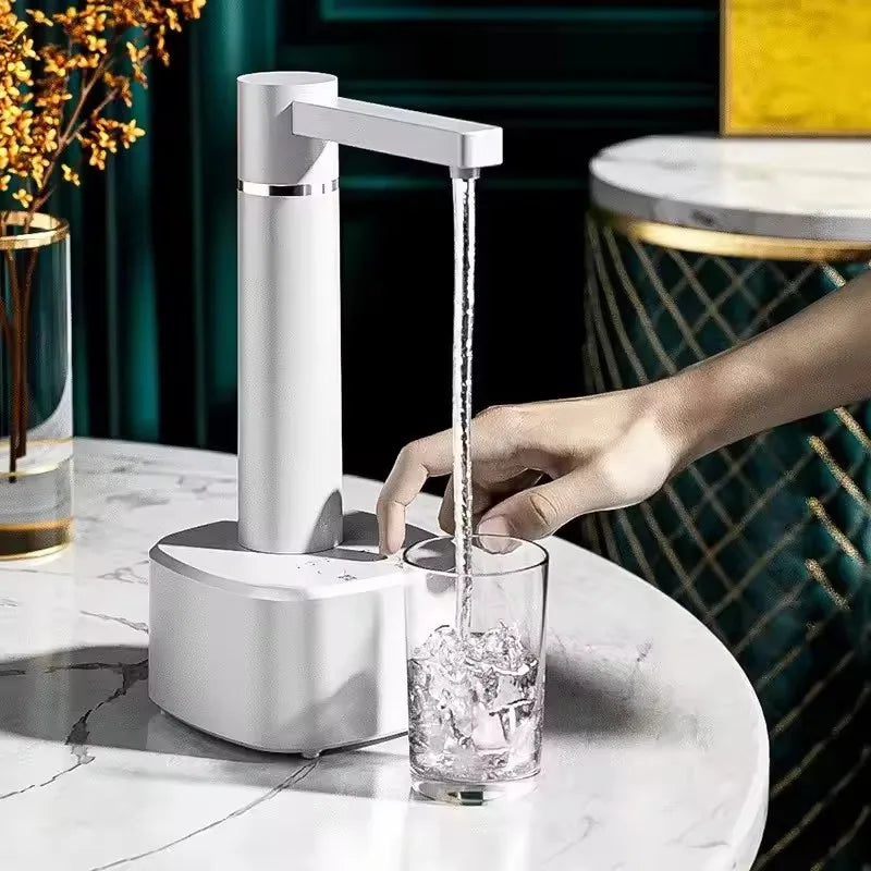 Electric gallon pump desktop water dispenser, rechargeable water bottle pump, automatic water dispenser