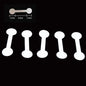 100pcs/50pcs Jewelry Strung Pricing Price Tags with String Gold Merchandise Cloth Label Price Label