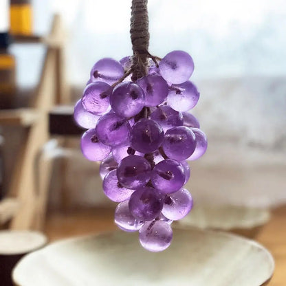 Grape Handmade Soap Natural DIY Crystal Soap Fruit Aroma Scented Soap Creative Gift For Home Fragrance Friend Gift Bathroom