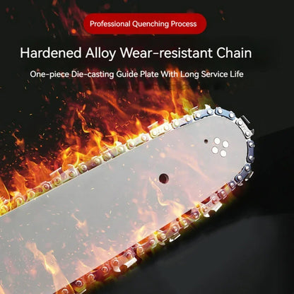 Chain for Mini Chainsaw 8 Inch 1/4"P Electric Saw 45 knots 22 knives Saw Blade Wireless Mini Saw Bar Chain Guid Logging Chainsaw