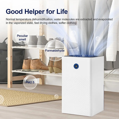 1L Small Dehumidifier Mini Air Dehumidifier Home Moisture Absorbers Air Dyer Indoor Moisture Remover Deodorizer Air Purifier