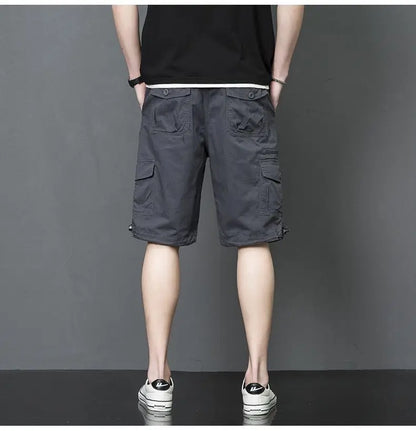 Men's Summer Military Camouflage Shorts Casual Cotton Camo Loose Cargo Shorts Male Bermuda Camuflada Plus Size 5XL