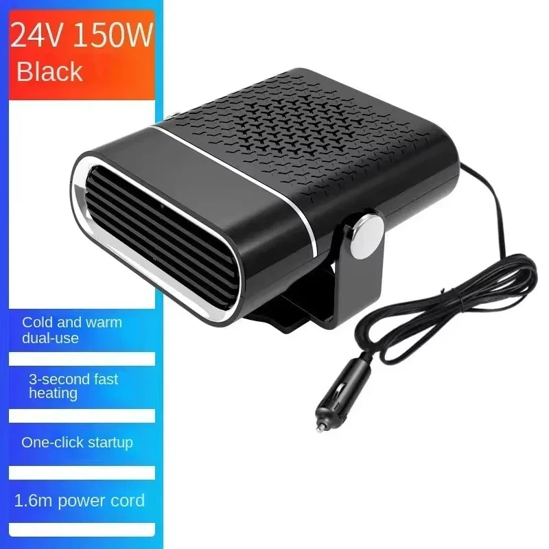 4 in 1 Car Heater Fan 12V/24V 150W Car Heater Electric Cooling Heating Auto Windshield Defroster Defogging Demister Webasto