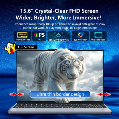 2026 New laptop 15.6 Inch Windows 11 Intel Core i9 9900 16GB RAM 1TB 2TB SSD Fingerprint Unlock Study Office Pc Gaming Laptops