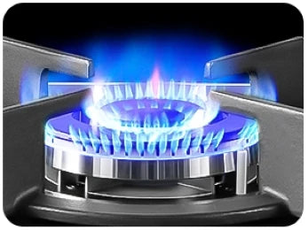 5 Burners 70 cm Glass with Automatic Flame Protection, Natural Gas Propane Gas, Built-in Gas Hob