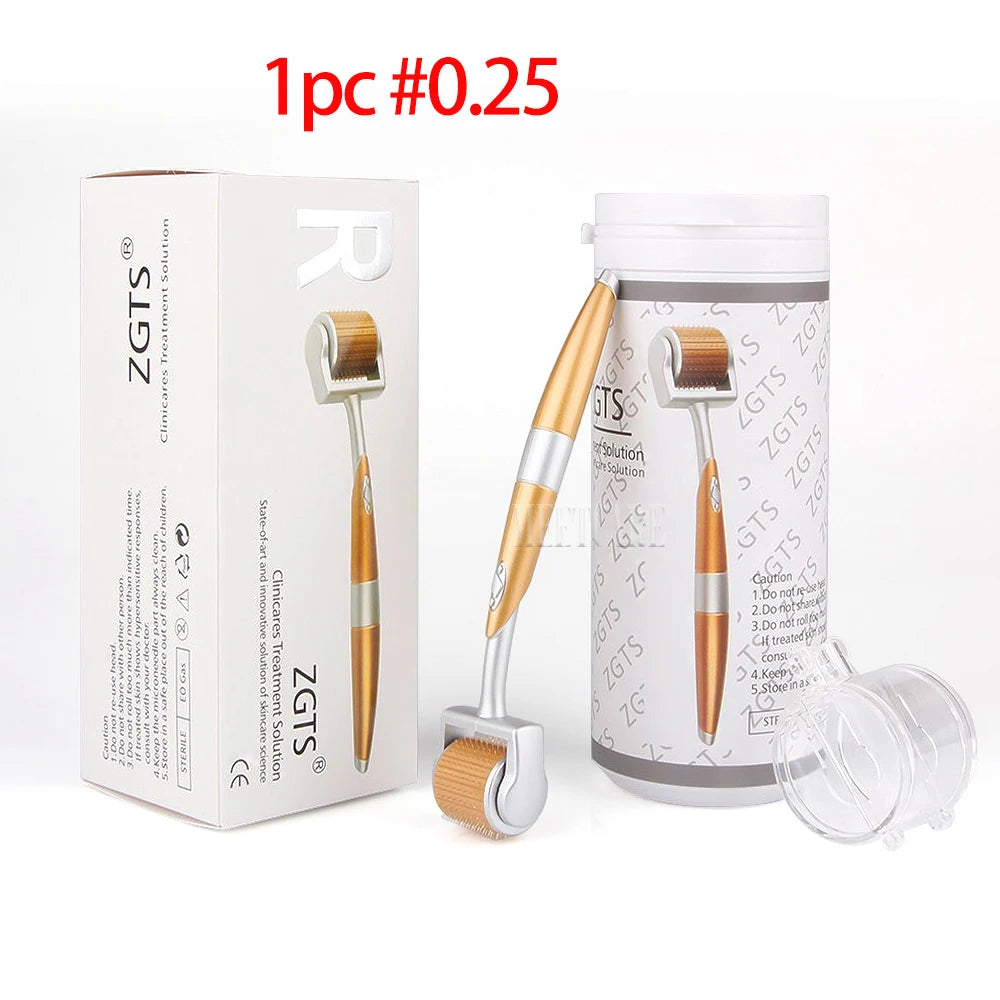 ZGTS 192 Needle Derma Roller Micro Needle Dermaroller Mesotherapy Face Care and Hair-loss Scar Stretch Mark Removal