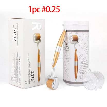 ZGTS 192 Needle Derma Roller Micro Needle Dermaroller Mesotherapy Face Care and Hair-loss Scar Stretch Mark Removal
