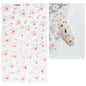 5D Hibiscus Flower Nail Embossed Sticker Acrylic Pink White Gold Petal Leaf Adhesive Decal Butterfly Dragon Floral Elegant Decor