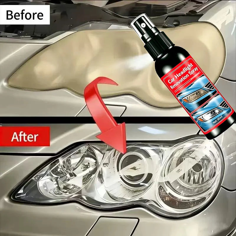 Spray & Shine — No More Haze or Yellow