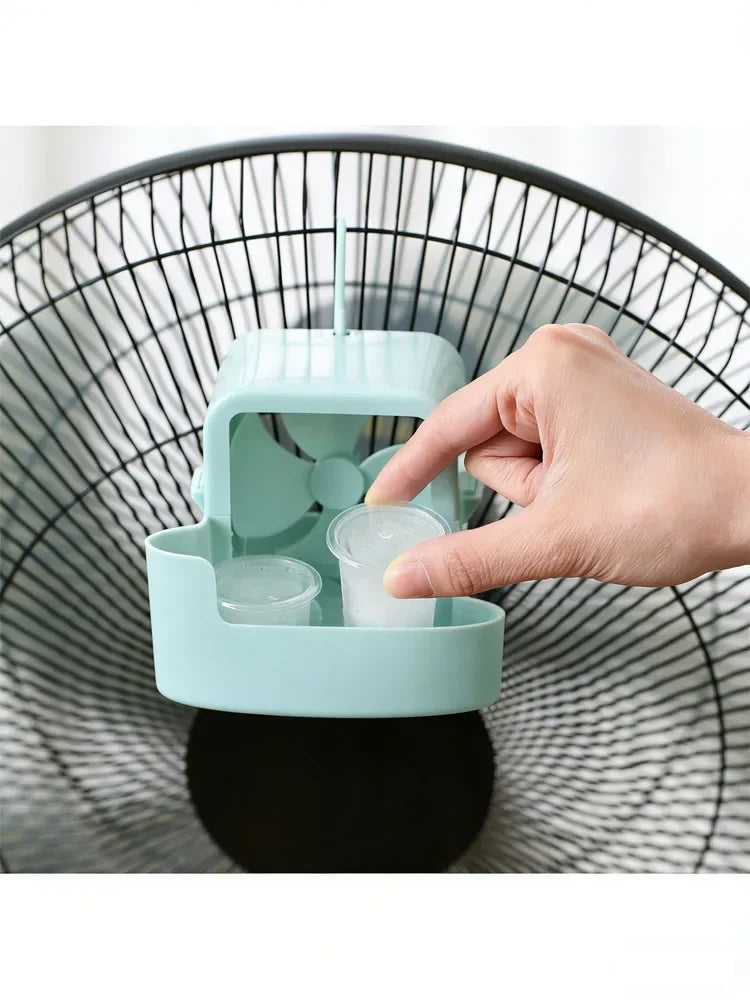 Fan Humidifier Cooler, Household Floor Fan with Water Cooling, Dorm Desktop Mini Air Conditioner Fan, Summer Heat Relief Small F
