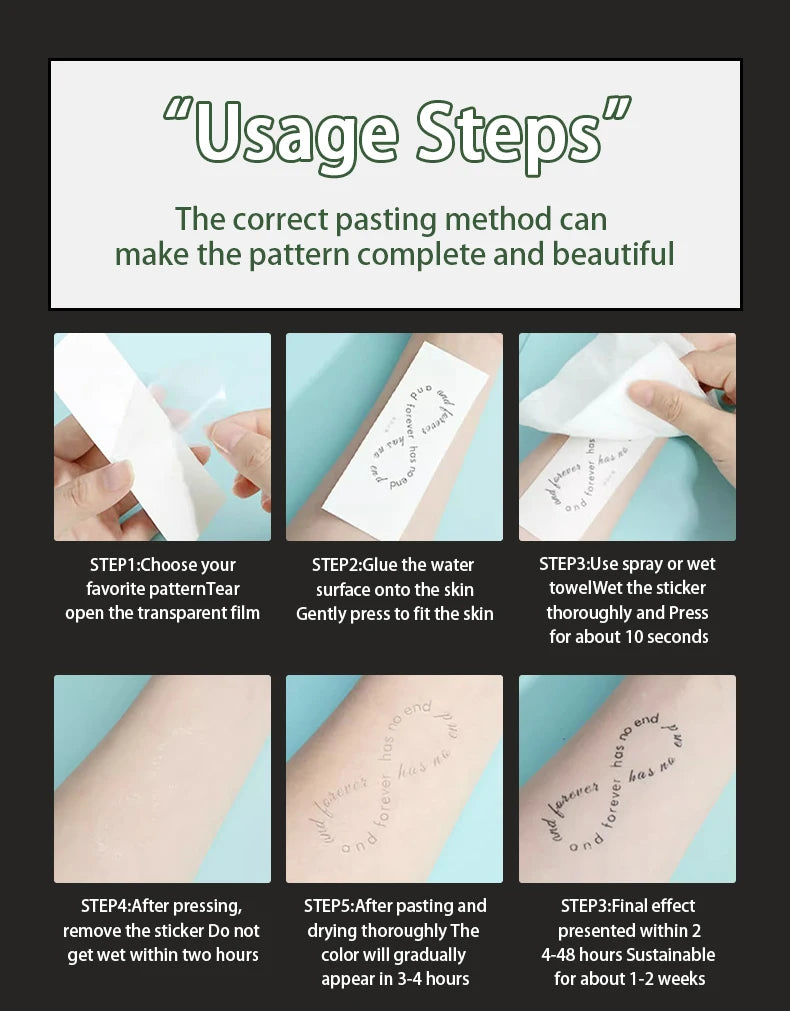 Dragon Full Arm Waterproof Temporary Tattoo Sticker, Long-lasting for 1-2 weeks, Realistic Semi-Permanent Fake Tattoo
