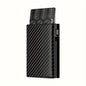 Men's Wallet with Zipper Coin Purse Automatic Pop-up Metal Credit Card Holder Minimalist RFID Blocking Business Card Wallet Idea