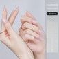 16/18/20Tips Semi-Cured Gel Nail Strips Adhesive Full Cover Stickers for Nails UV Lamp Need Press On Nails Fashion Manicure