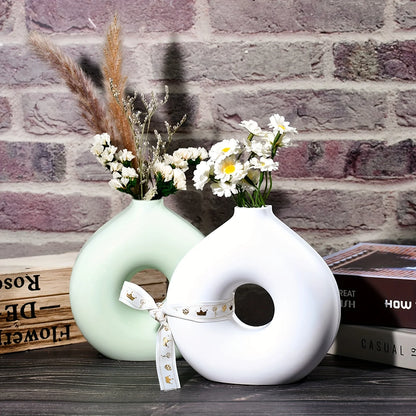 1 DIY Round Vase Silicone Mould Epoxy Resin Mould Handmade Plaster Art Vase Mould Home Decoration Making Supplies