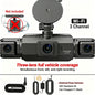 Dashcam 4 Channels WiFi Car DVR Dashboard Cameras for Car Way Back Box Parking Mode 24H Front and Rear Interior 360 Dash Cam