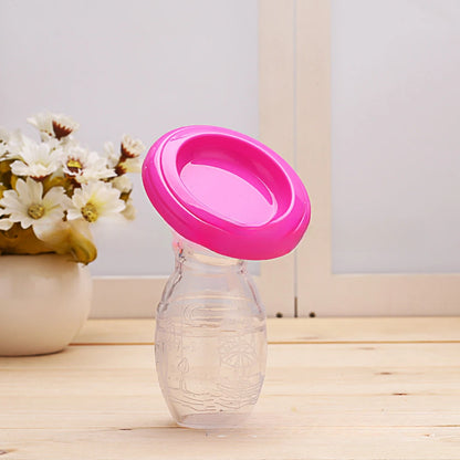 Baby Feeding Manual Breast Pump Partner Breast Collector Automatic Correction Breast Milk Silicone Pumps Maternity Products