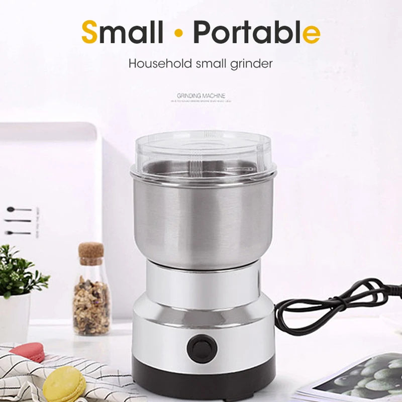 2024 NEW Mini Electric Grinder Household 300ml Ultrafine Baby Food Pulverizer Coffee Grinder Spice Pepper Grinder Grain Mill