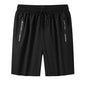 1pc/2pcs Summer Men's Quick Dry T-shirt Shorts Plus Size Short-sleeve Tee Sport Set Casual Shirt Elastic Waist Pant Male Clothes