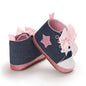 Spring and Autumn Women's Baby Casual Sports Shoes Soft Sole Anti slip Indoor and Outdoor Walking Shoes First Step Walking Shoes
