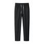 Mens Elastic Waist Casual Pants Quick Dry Wrinkle Free Slacks Summer Light Weight Trousers Spring Summer Running Golf Pants