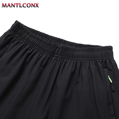 Men's Sports Shorts Elastic Workout Jogging Bottom Casual Gym Fitness Summer Short Pants Men Short Quick Dry Training Running XL