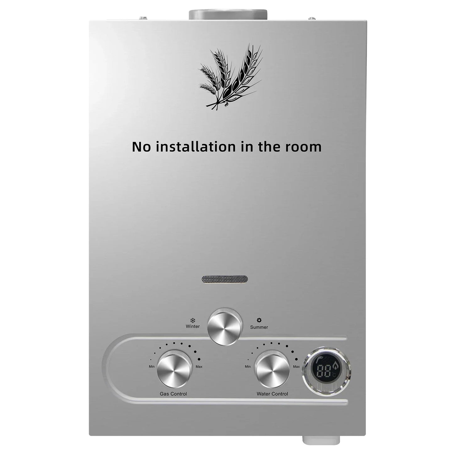 VEVOR LPG Liquefied Petroleum Gas Water Heater 6L 8L 10L 12L 16L 18L Liquefied Petroleum Gas Propane Butane Water Heater