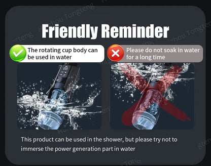 Automatic Male Masturbator Penis Pump Sucking Vibrating Thrusting Rotating 100% Waterproof Blowjob Adult Sex Toy Stroker For Men