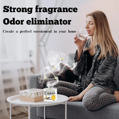 IKEDA Liquid Air Freshener - 120 grams. Provides fresh fragrance for both Car and indoor air, effectively deodorizes