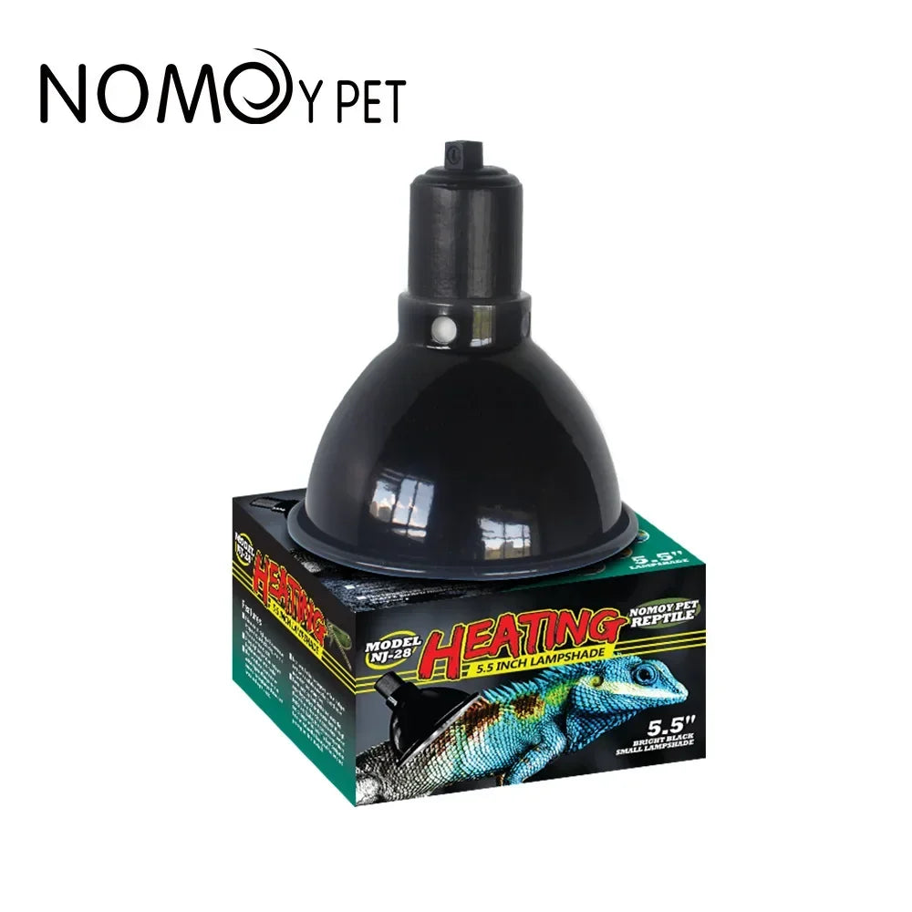 Reptile 5.5/8.5Inch Deep Dome Lampshade Snakes Lizards Geckos Terrariums Anti-scald Reptile Protective Shade Light Fixture