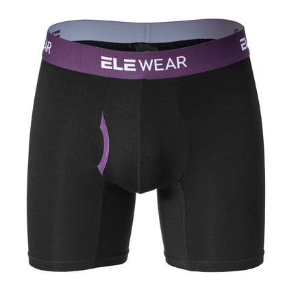 Bamboo Men Underwear Boxers With Opening Breathable Boxershorts Men's Panties Underpants Plus Size Fashion Boxers Brief