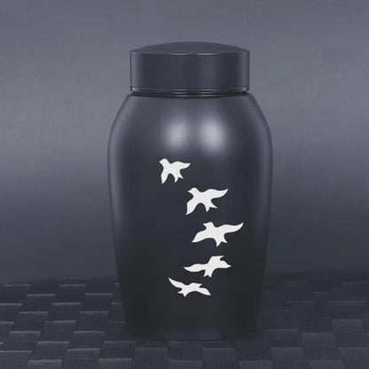 2025 Stainless Steel Dog Ashes Urn Dog Cat Bird Mouse Cremation Ashes Urn Pet Souvenir Jar Sealed Funeral for Dogs Supplies