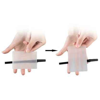 10pcs Lubor's Lens Card Magic Tricks Close Up Stage Magic Props Illusion Invisible Card Gimmick Magician Toy For Kid Beginner