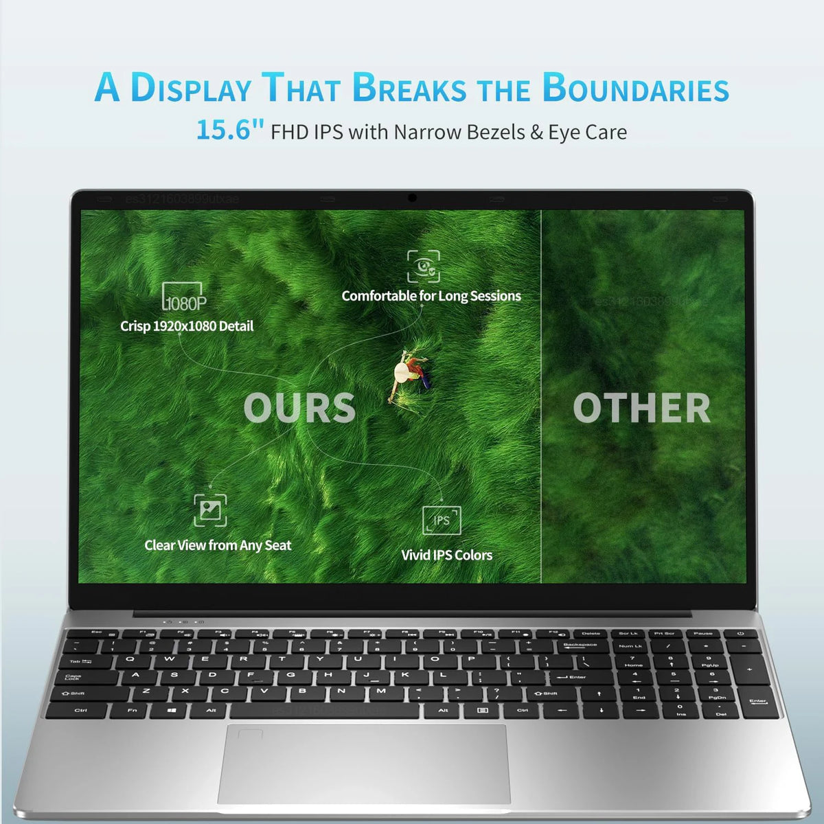 LENO NEW 15.6" Laptop Windows 11 Intel Core i7 8650U 32GB 2TB 1920*1080 HD Gaming Computer PC Gamer office Ultra Slim Notebook